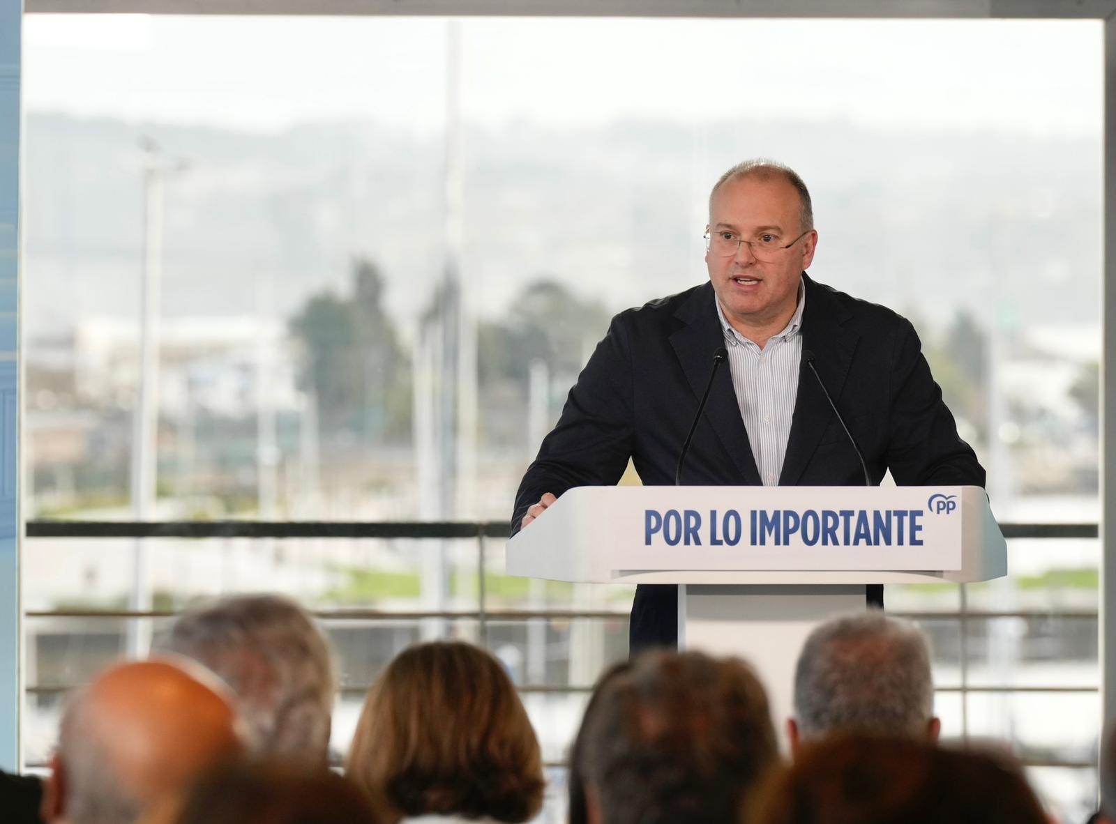 Miguel Tellado, durante su intervención.