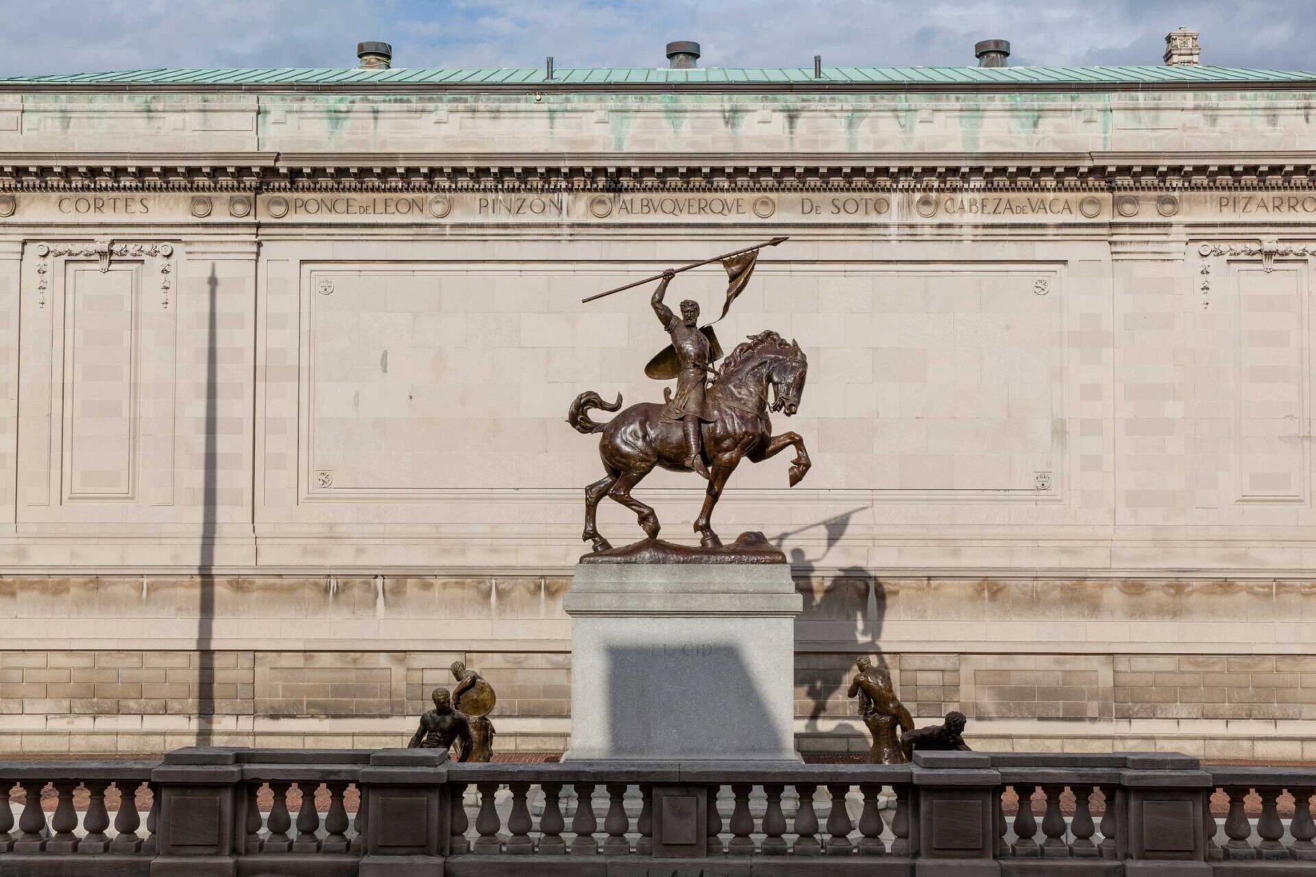 Foto: Monumento al Cid Campeador en Nueva York. (Hispanic Society)
