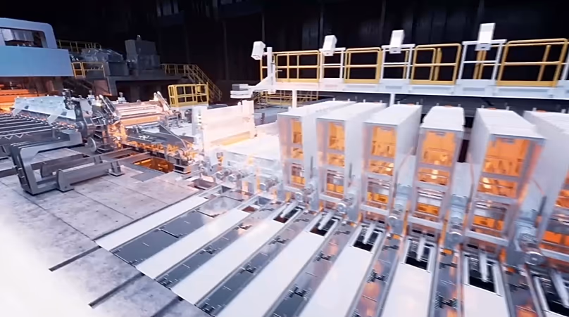 3D modelling of the future green steel factory in Puertollano, Spain