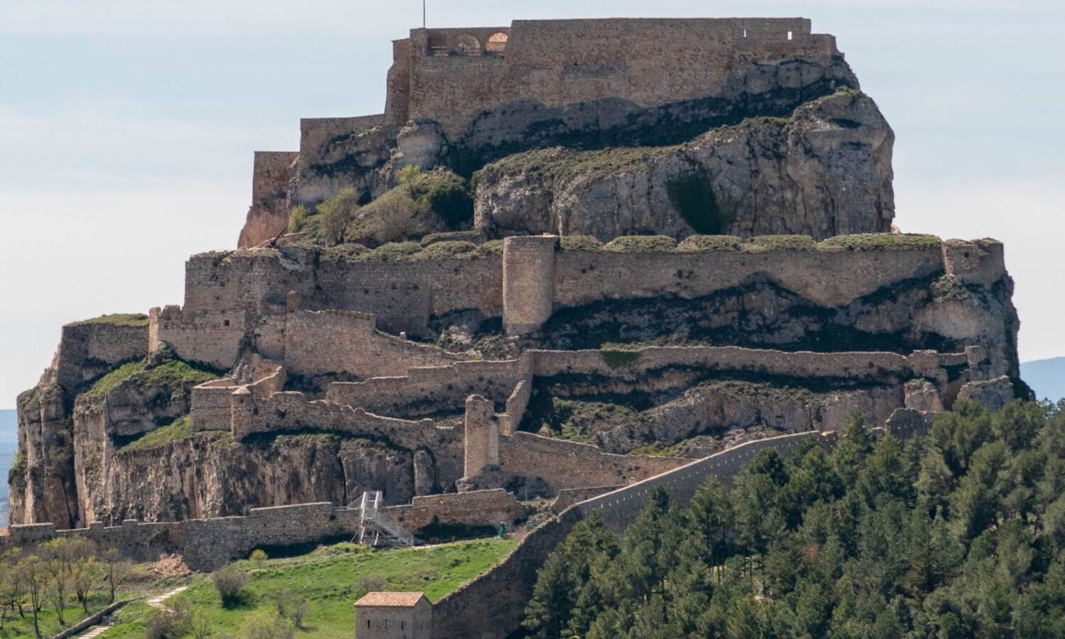 Foto: El castillo que no puede faltar en tu ruta está en Castellón. (Turismo de Morella)