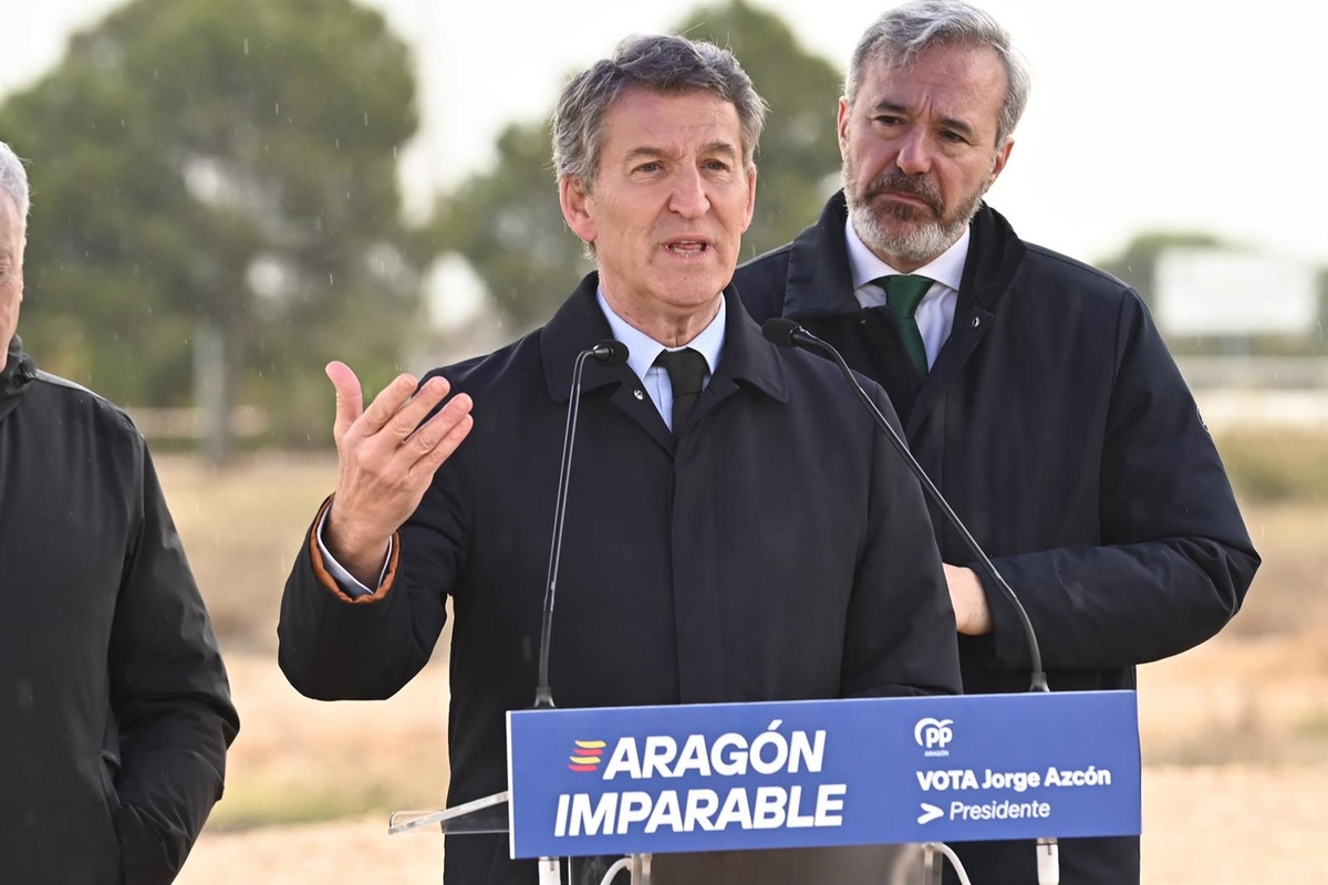 El presidente del PP, Alberto