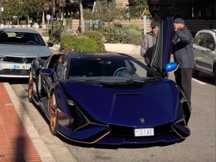 El Lamborghini Sián FKP 37 de Fernando Alonso