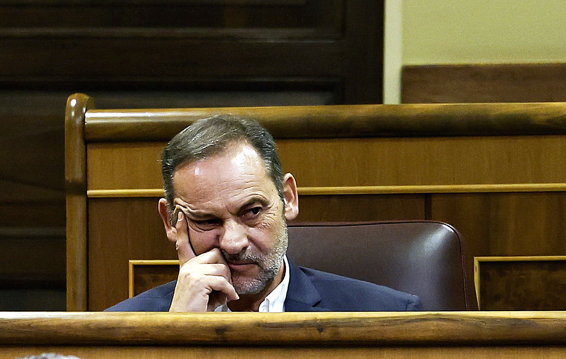 José Luis Ábalos, durante un Pleno del Congreso celebrado el 22 de julio.