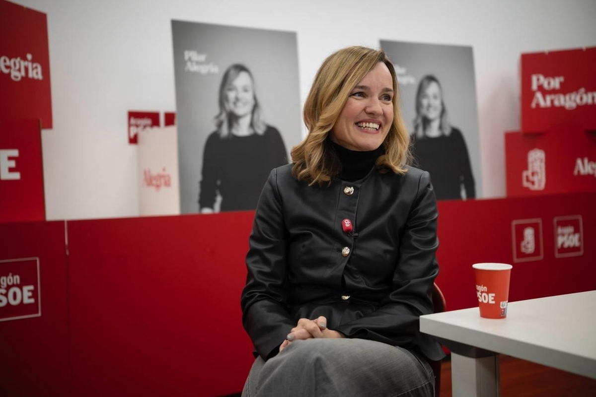 La candidata del PSOE a