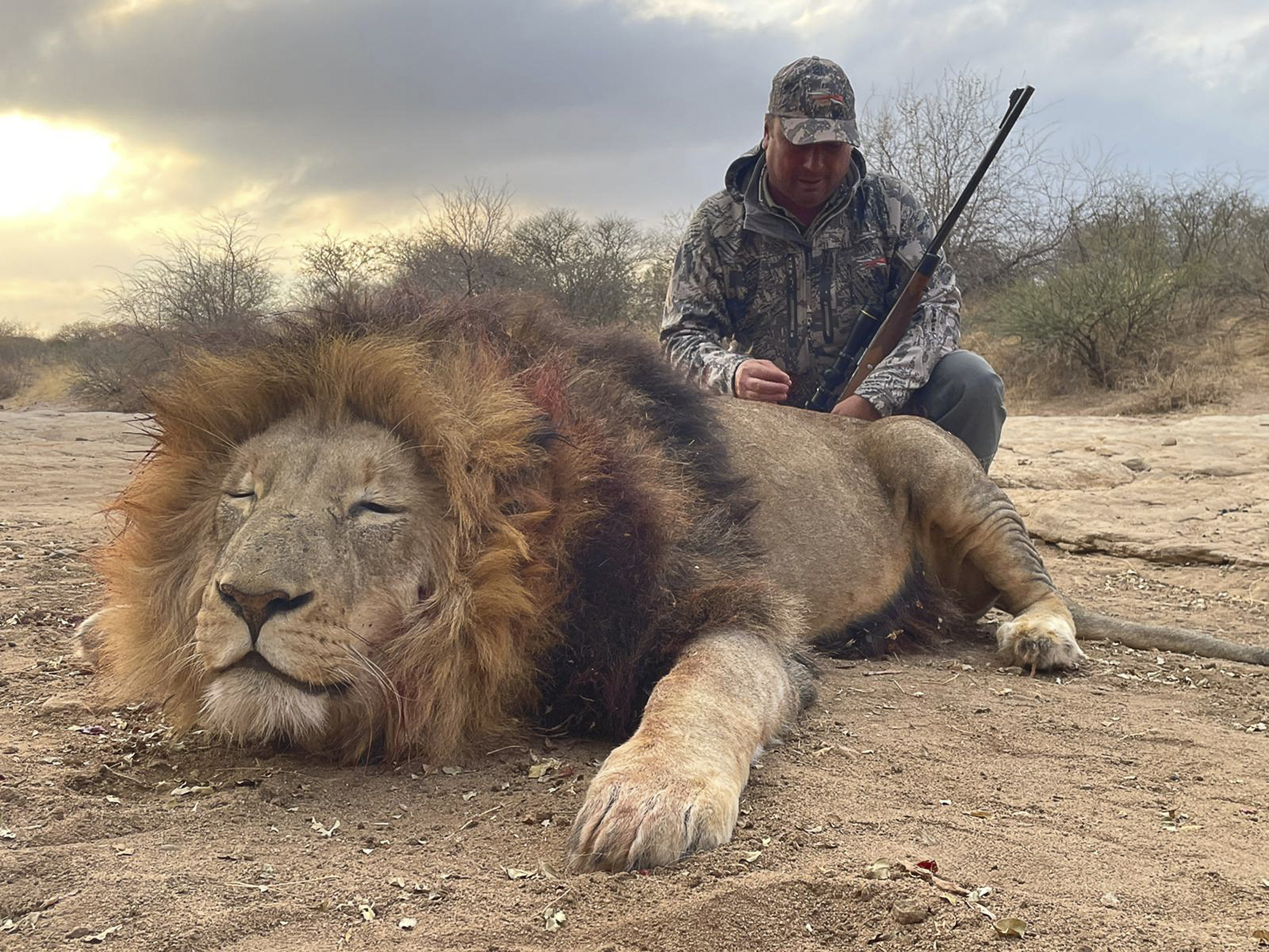 El empresario Claudio Rivas, en una foto incautada por los investigadores.