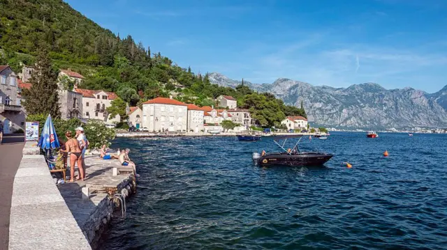 Bahía de Kotor, Montenegro.
