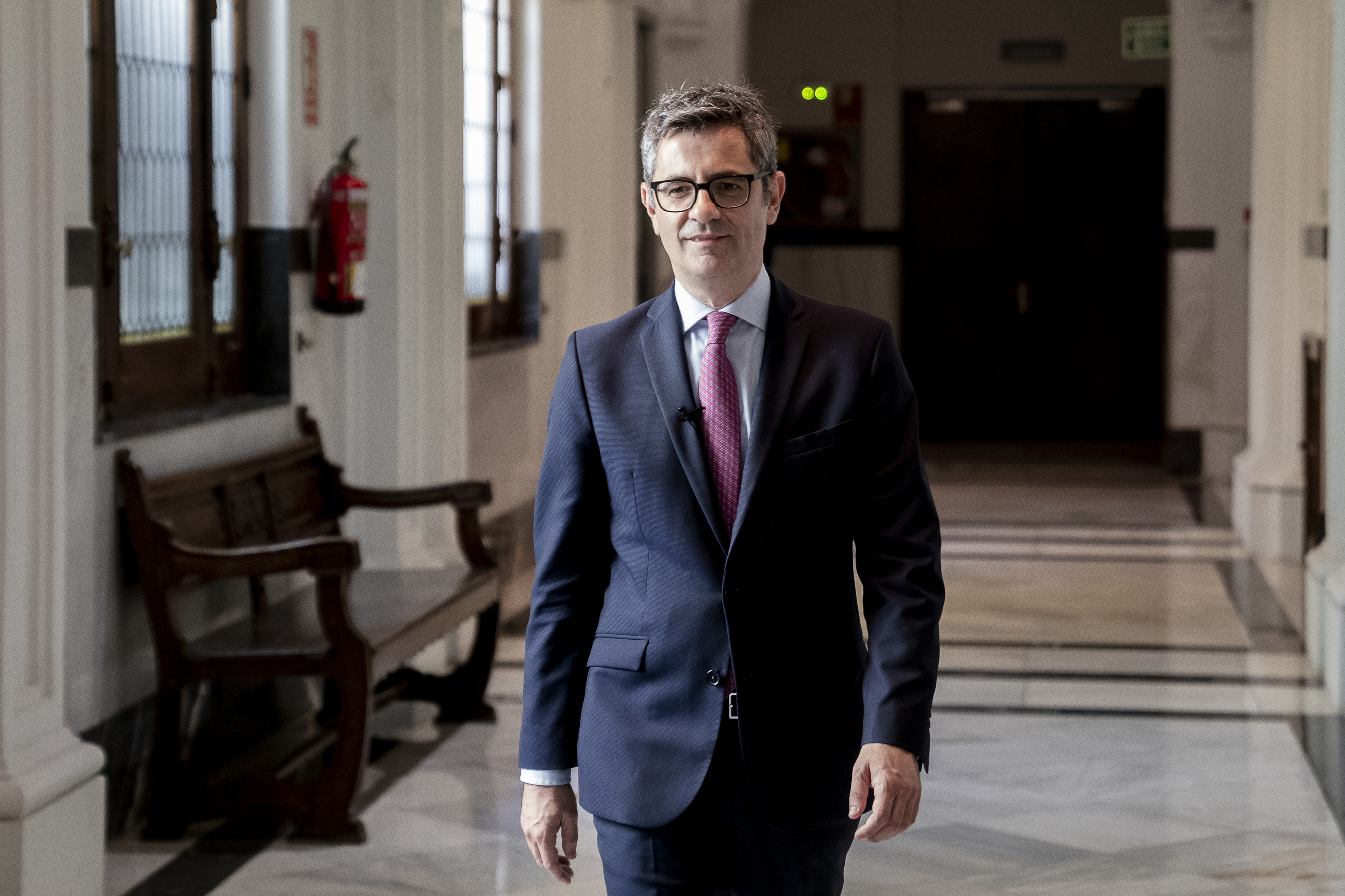 El ministro de Presidencia, Justicia y Relaciones con las Cortes, Félix Bolaños, el pasado mes de julio.