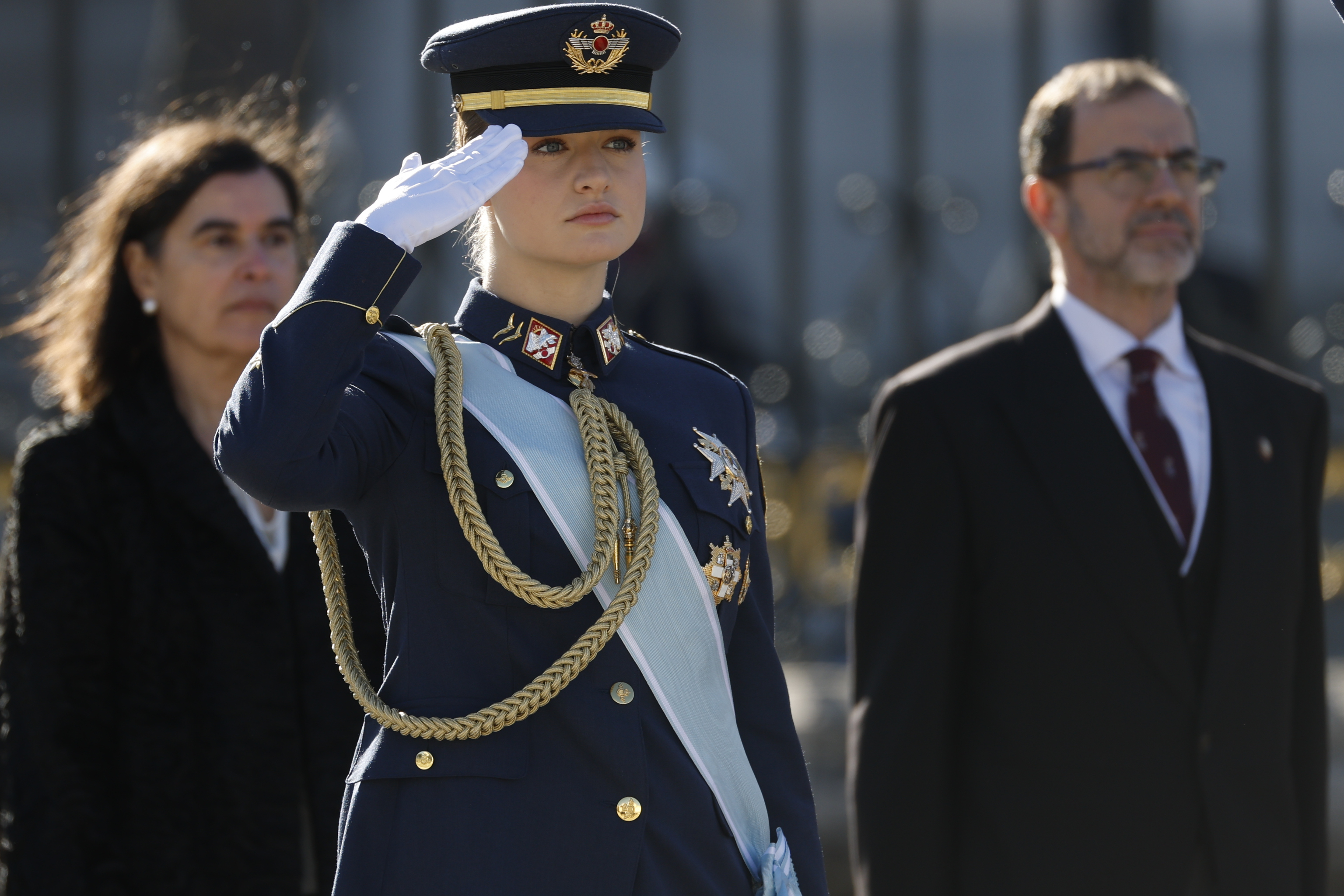 La Princesa Leonor, en la Pascua militar