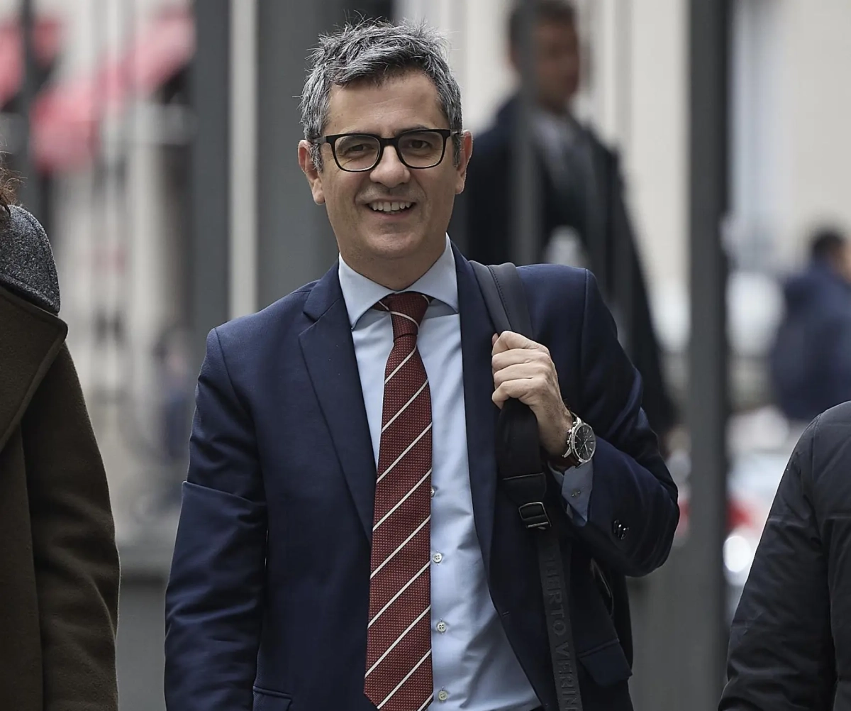 Bolaños, a su llegada al Congreso este jueves tras conocerse el dictamen del abogado del TJUE.