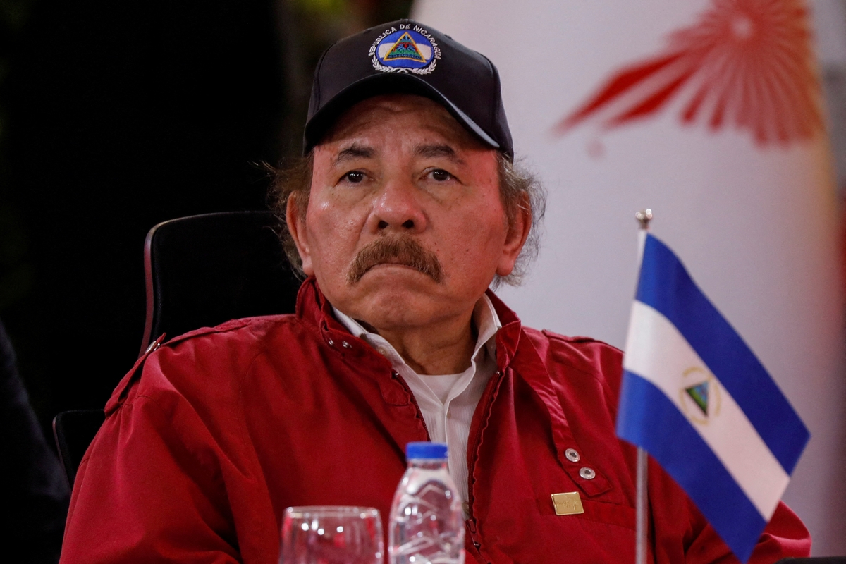 El presidente de Nicaragua, Daniel