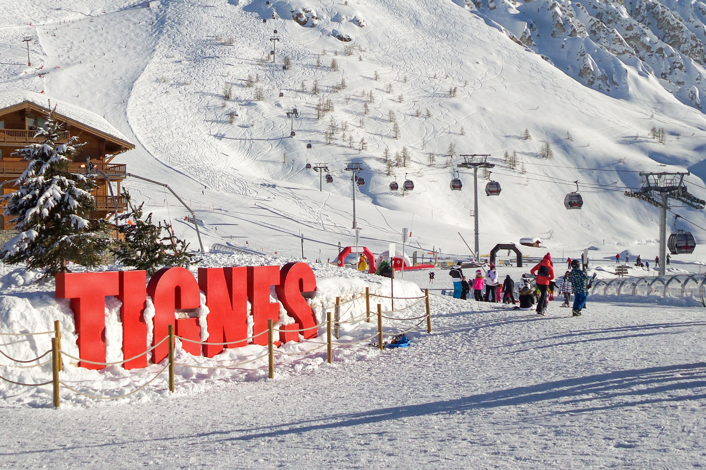 Estación de esquí de Tignes.