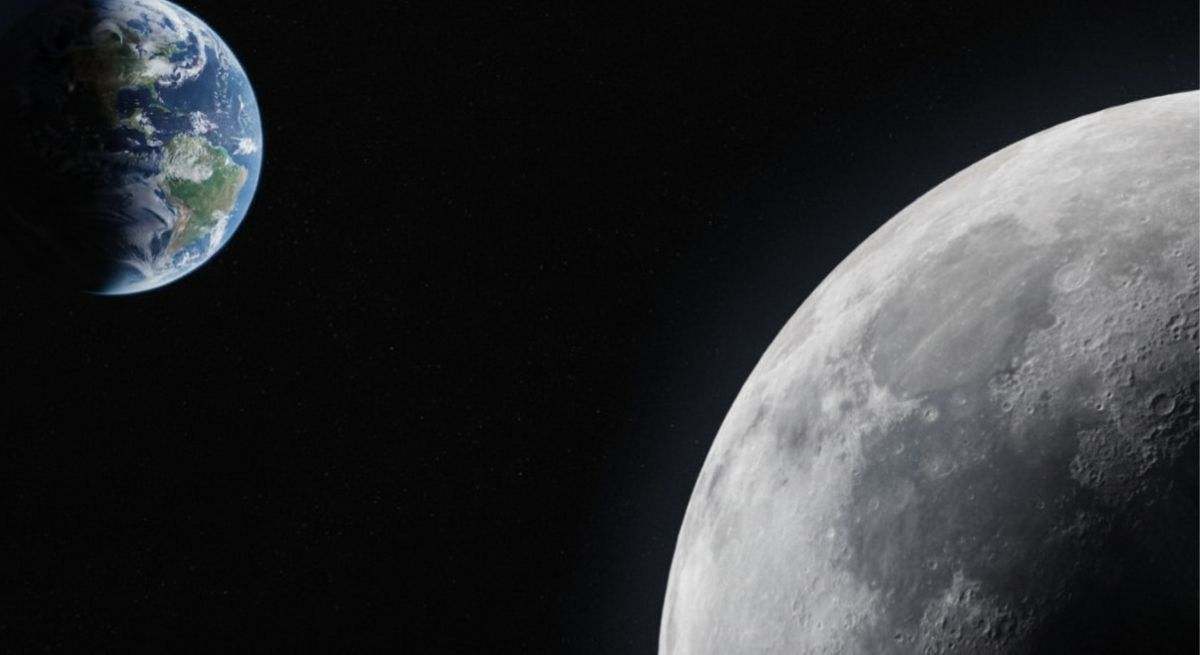Científicos revelan que la Luna ha estado "robando" partes de la atmósfera de la Tierra