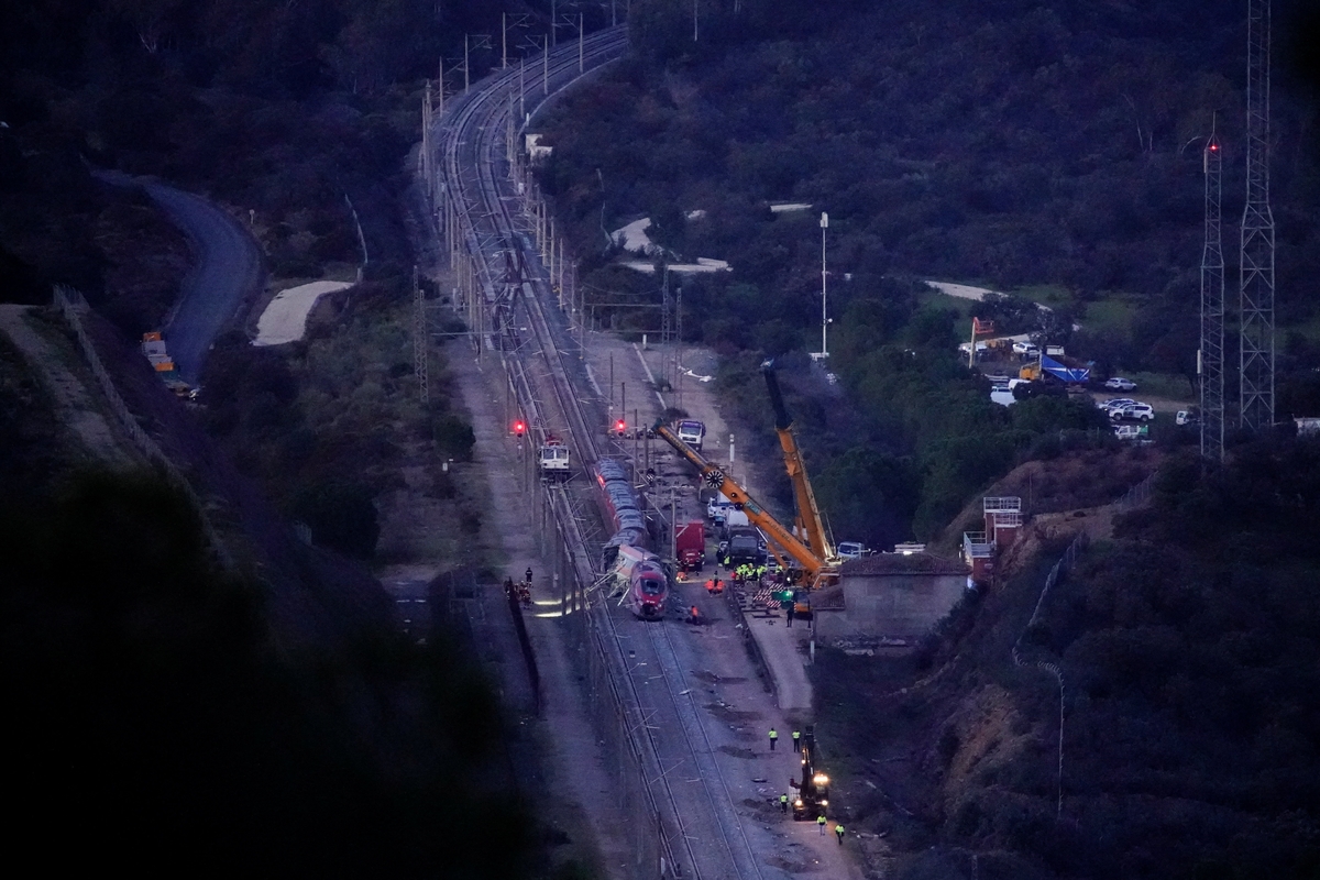 Imagen general del accidente en