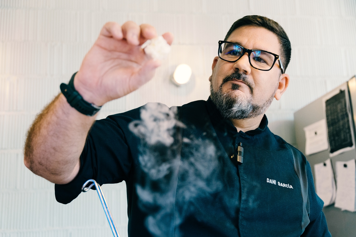 El chef Dani García