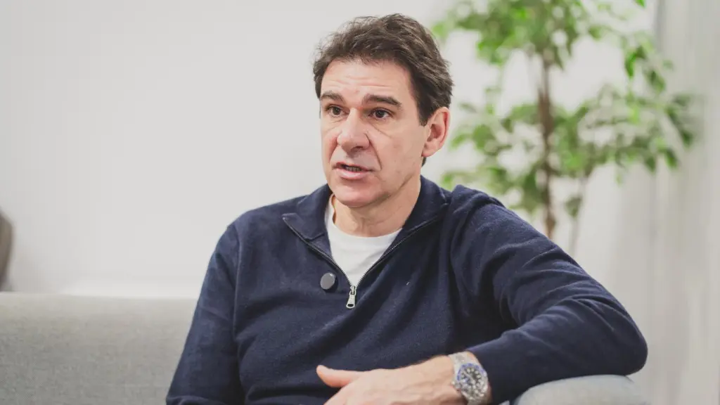 Aitor Karanka, durante su entrevista concedida a EL ESPAÑOL.
