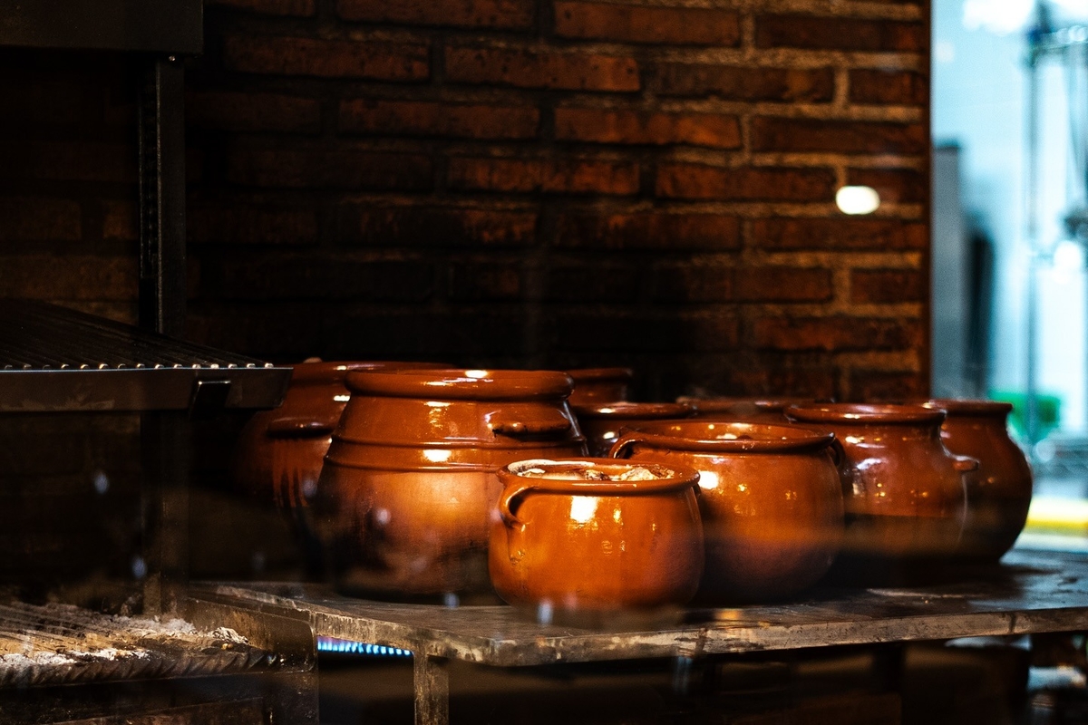Cocido en olla de barro