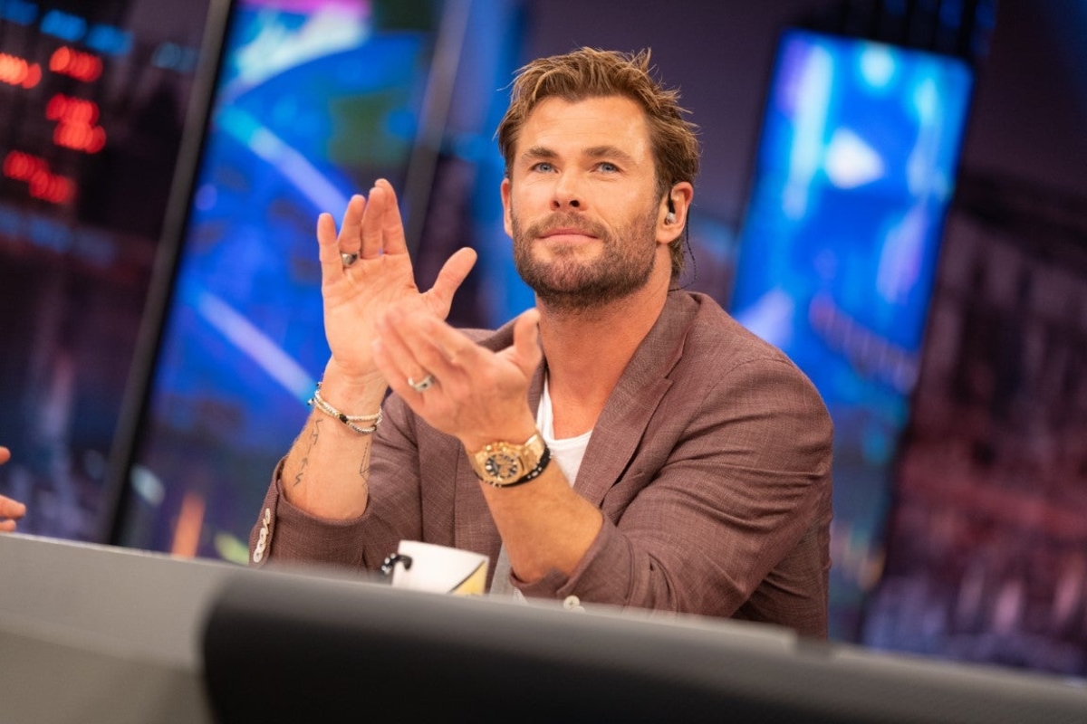 Chris Hemsworth en el programa