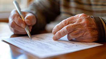 Firma de la herencia (Freepik)