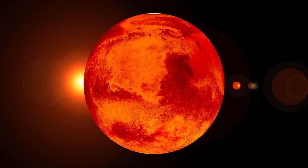Marte, conocido como el planeta rojo, hace 3.500 años era casi tan azul como la Tierra