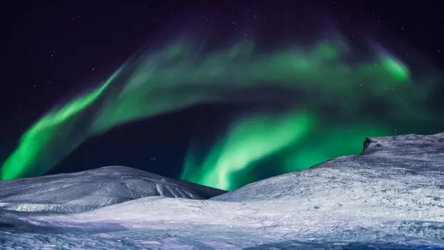 Aurora boreal.