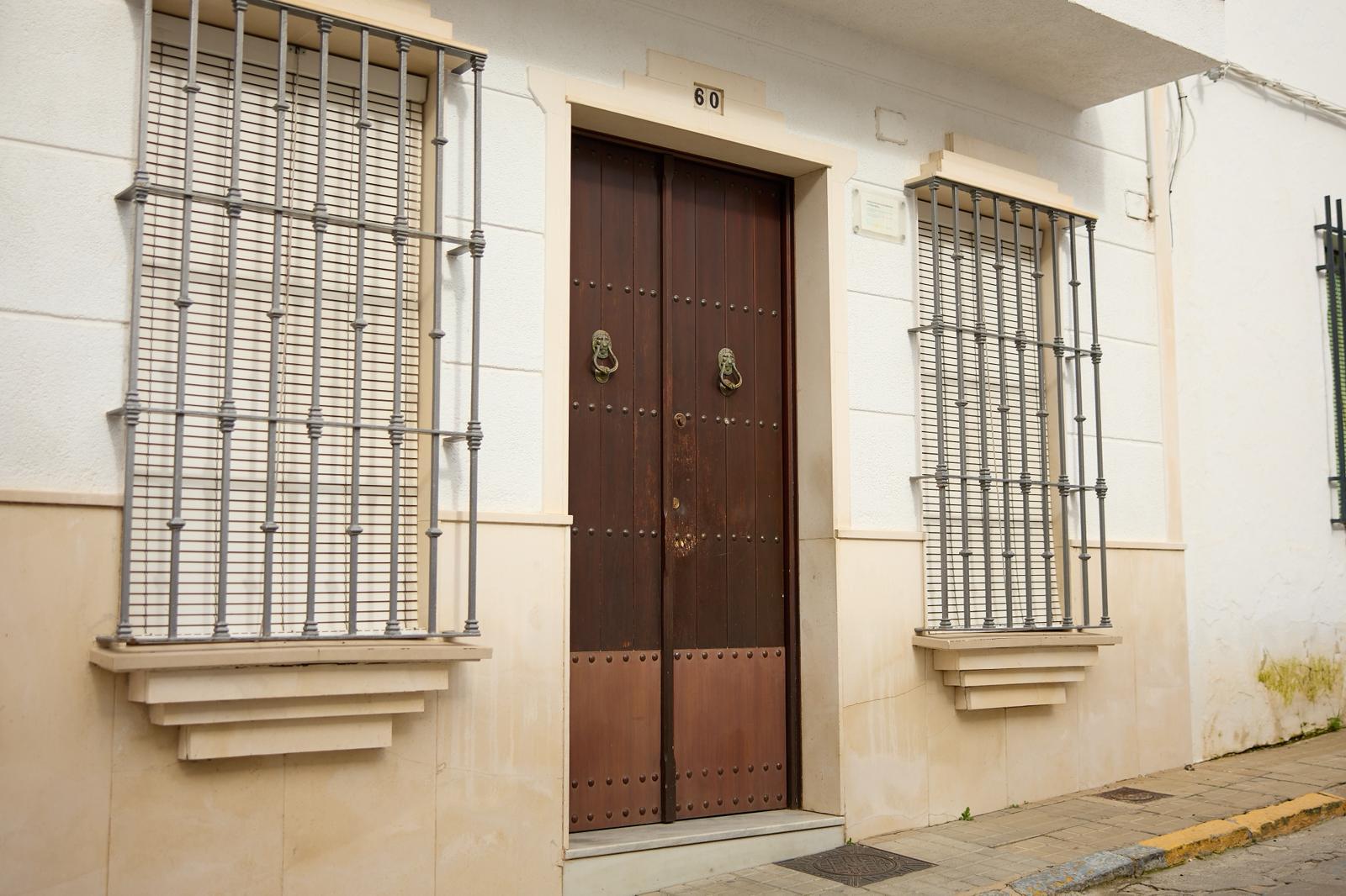 Fachada de la casa de Miriam Alberico.