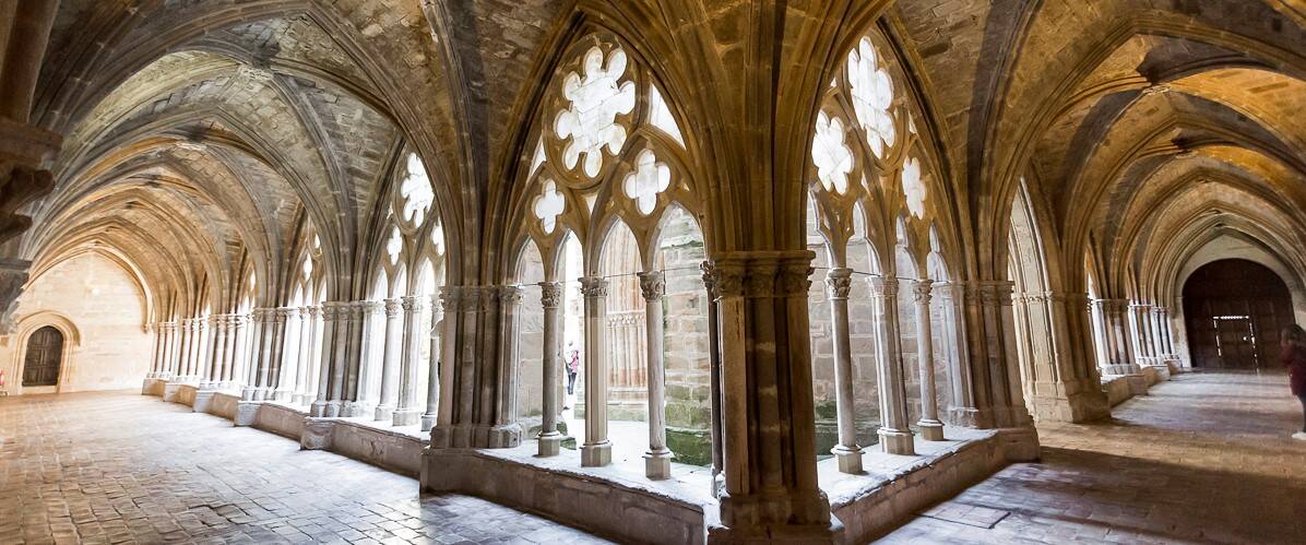 Foto: El precioso claustro de Teruel que es uno de los más bonitos de España. (Turismo de Aragón)