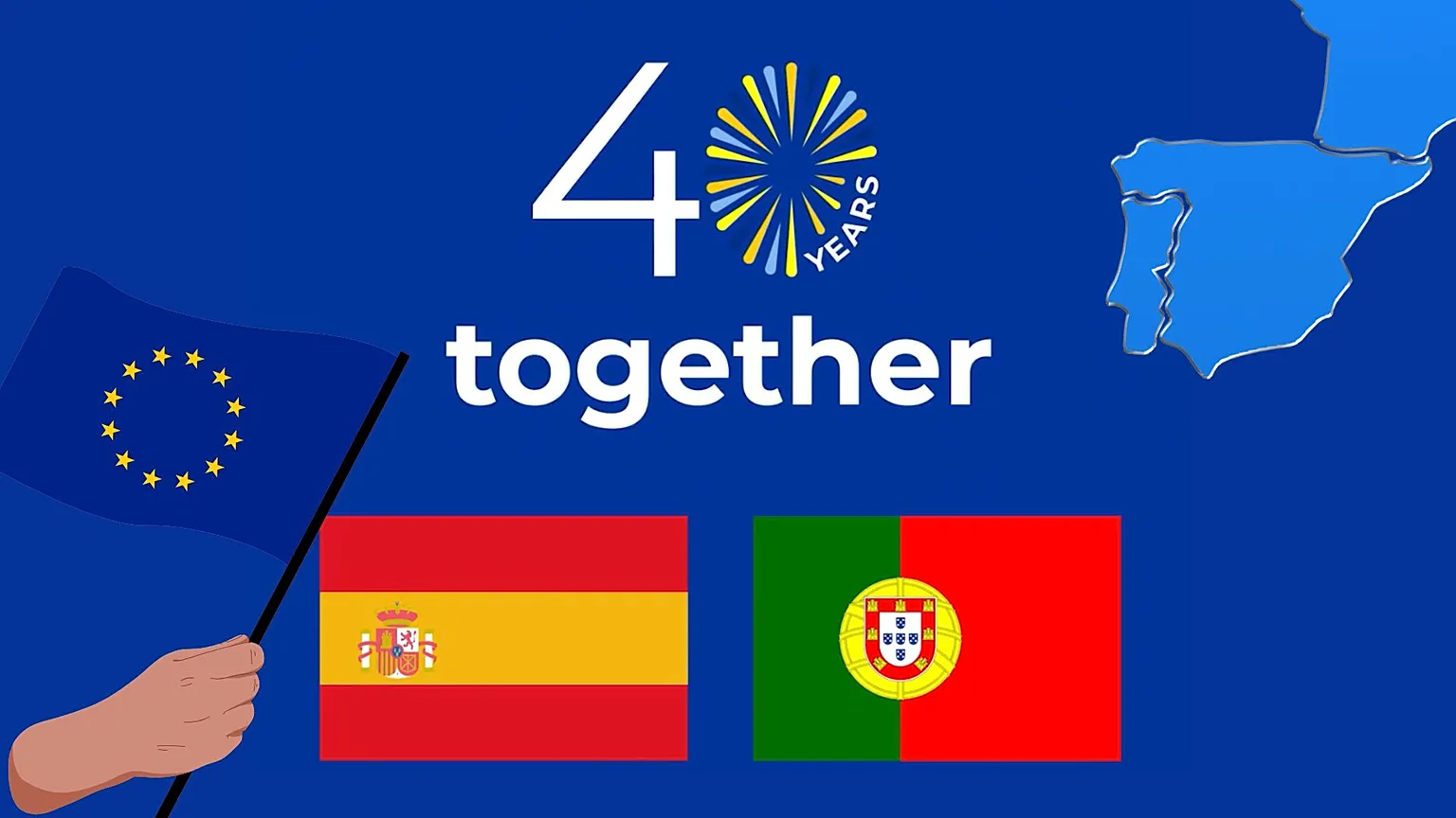 40th anniversary of the entry of Spain and Portugal into the European Union
