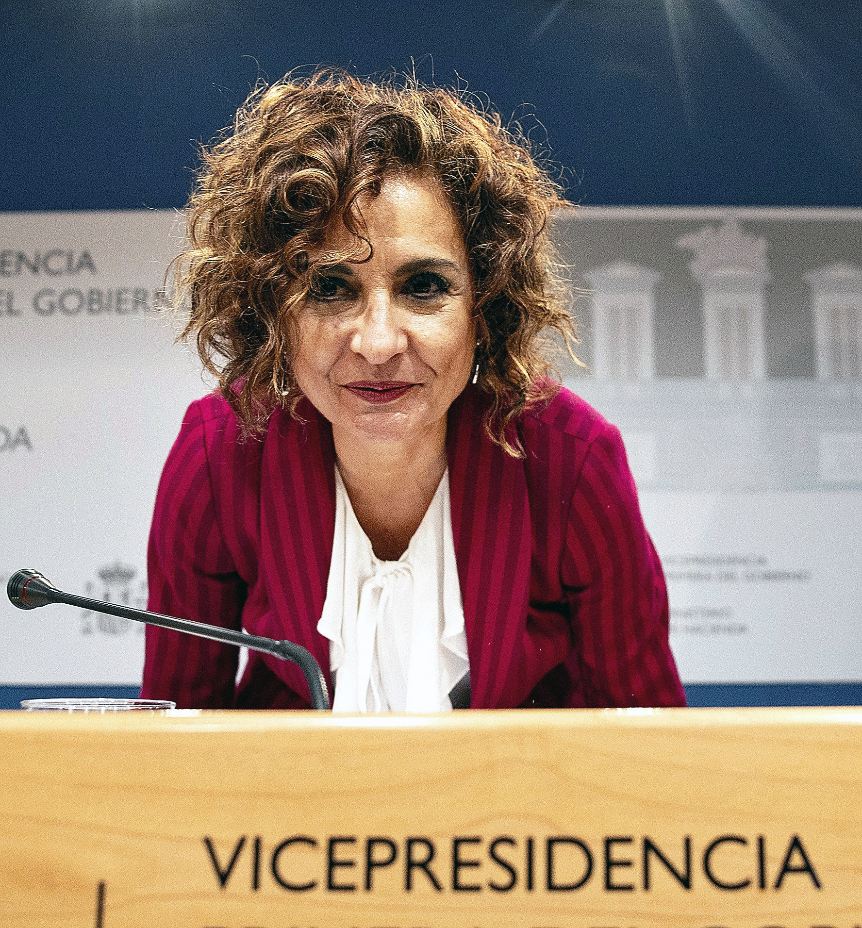La ministra de Hacienda, María Jesús Montero