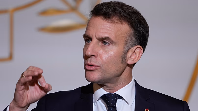 Emmanuel Macron has backed reopening dialogue with Vladimir Putin.