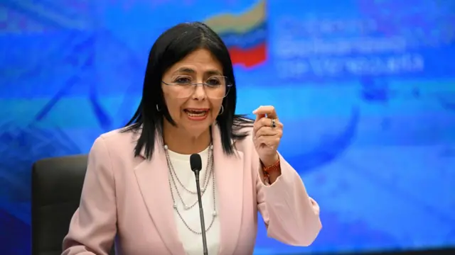Delcy Rodríguez.