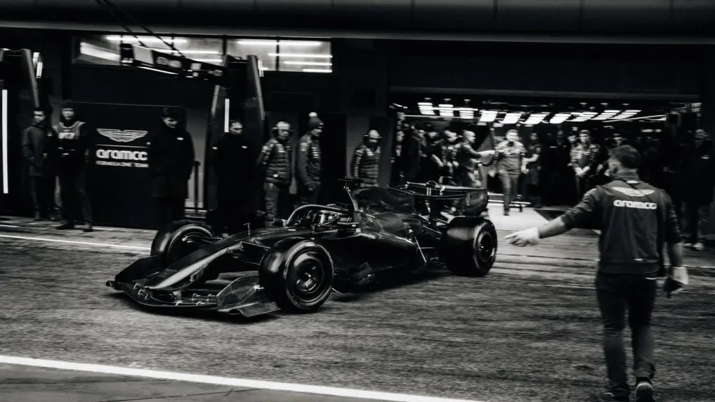 Stroll, durante los test de F1 en Montmeló.