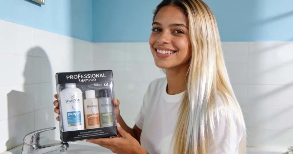 Cómo mantener tu cabello rubio radiante sin vaciar tu billetera en el salón