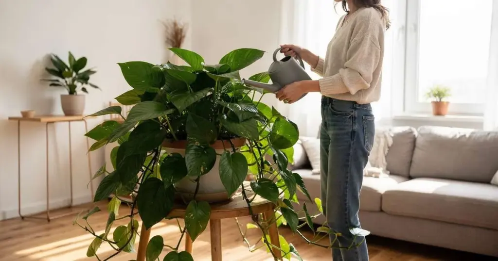 Con esta sencilla mezcla, la planta Poto se transforma en una selva en casa