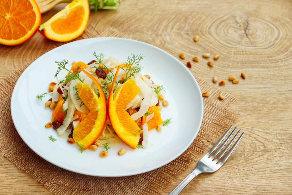 Receta de ensalada de hinojo