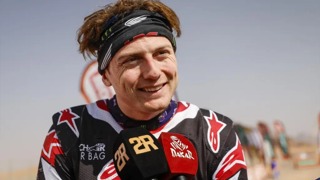 Tosha Schareina, en el Rally Dakar 2026