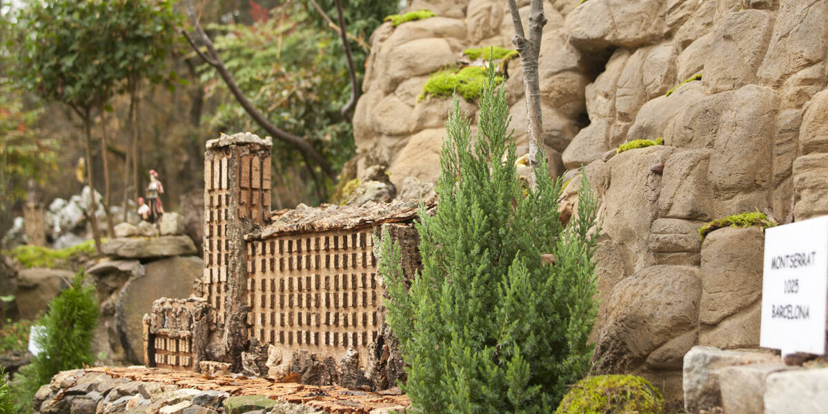 Foto: Réplica del Monasterio de Montserrat, una de las joyas patrimoniales de Cataluña. (Turisme Gironès)