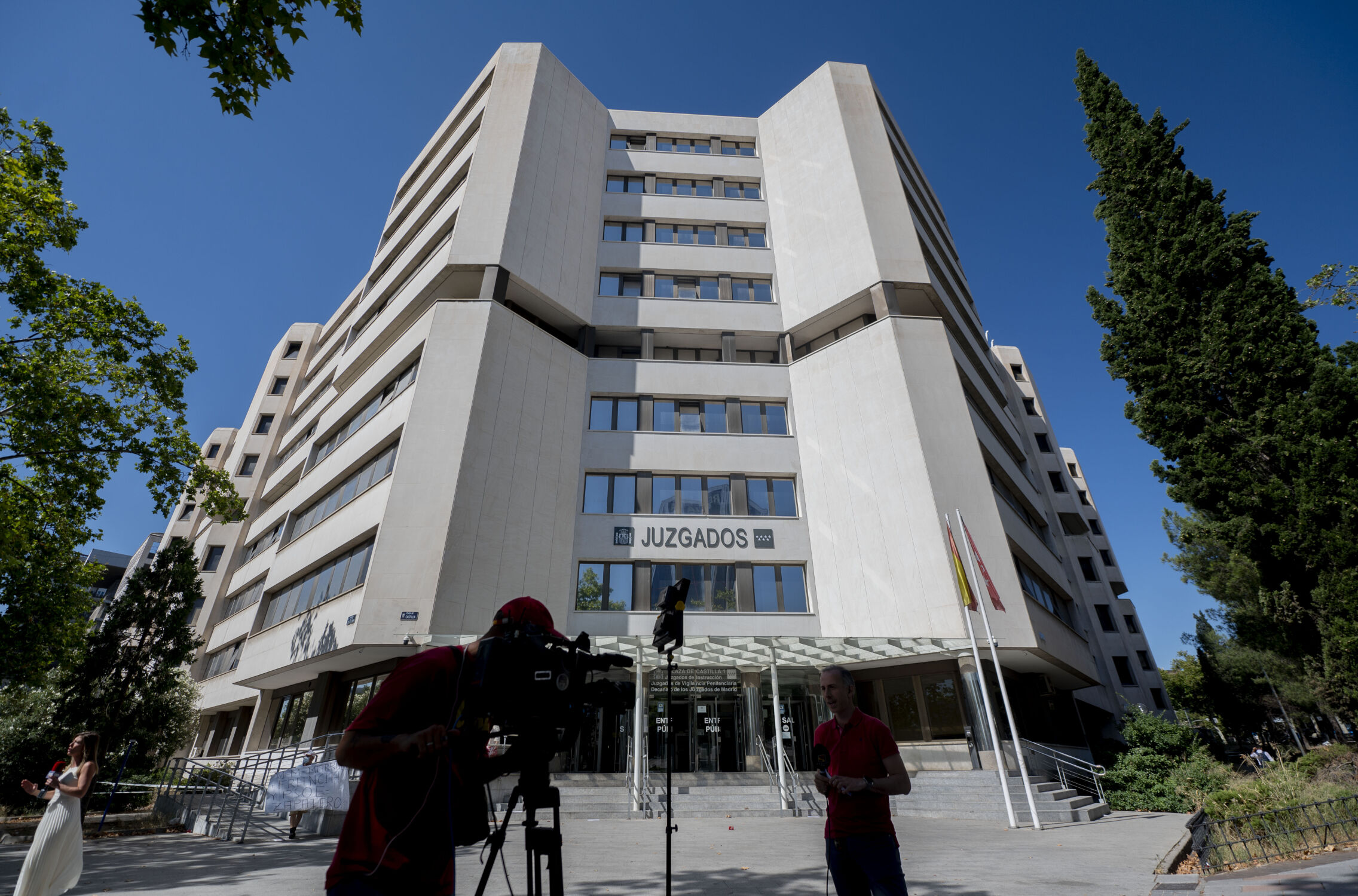 Foto: Fachada de los Juzgados de Plaza de Castilla. (Europa Press/Alberto Ortega)