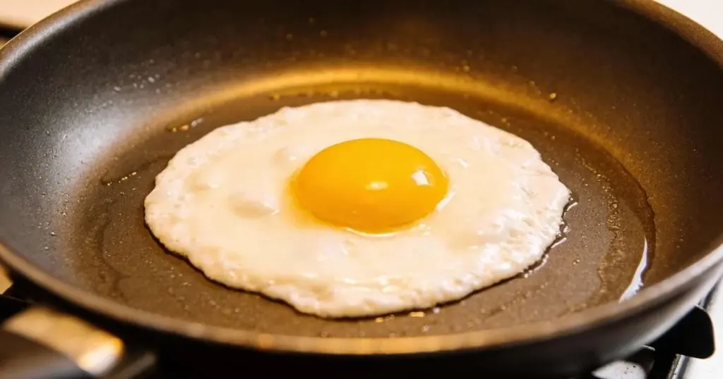 El secreto del vinagre: huevos fritos perfectos, redondos y uniformes en segundos