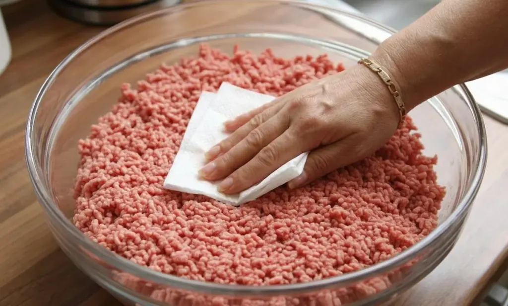 El truco de la servilleta que pone nerviosos a los vendedores de carne picada