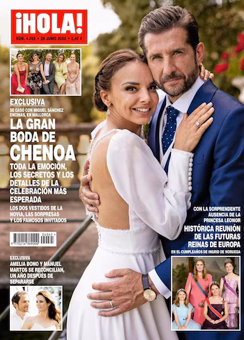Chenoa y Miguel Sánchez Encinas
