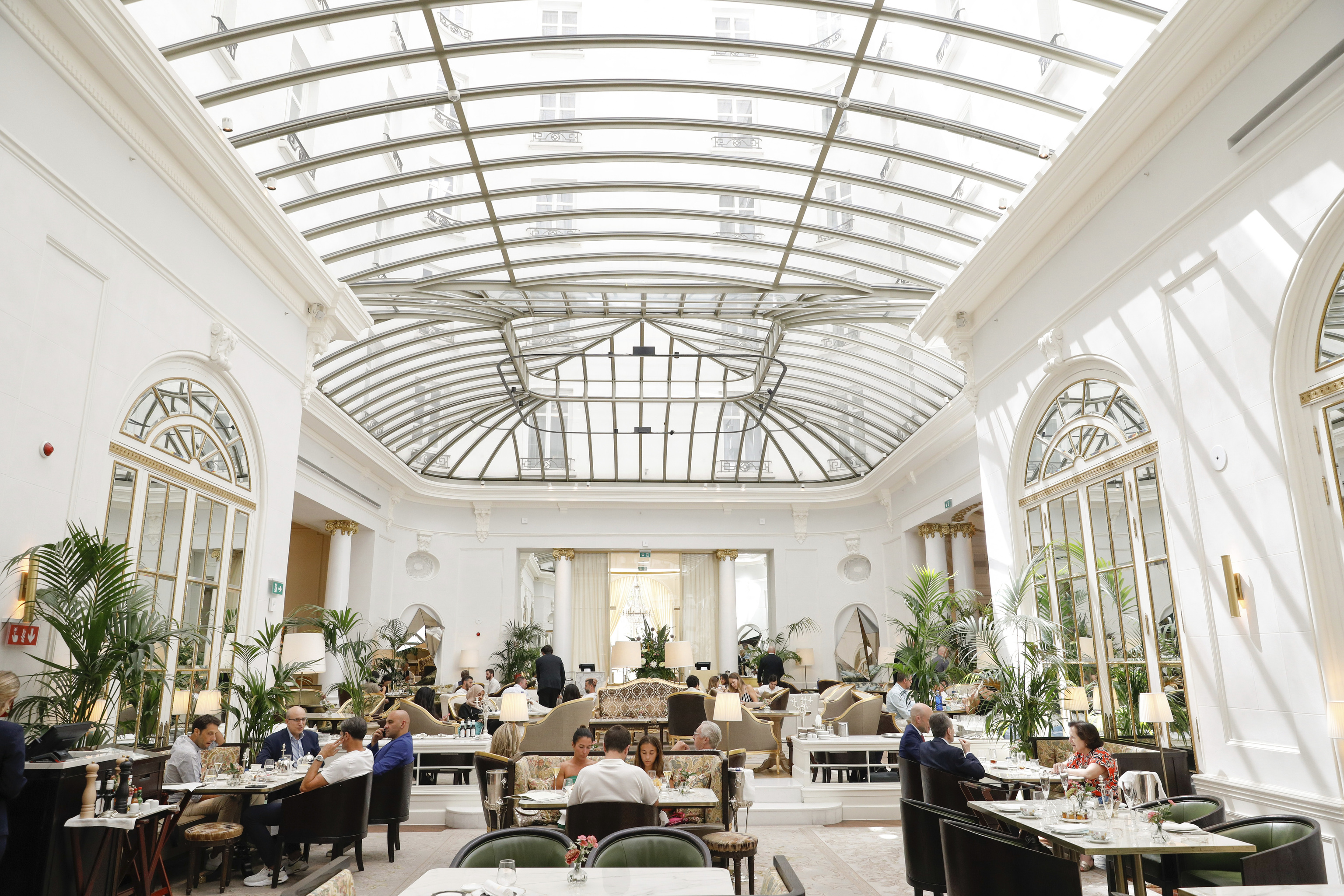 Imagen de archivo del Hotel Ritz de Madrid, uno de los más lujosos de la capital.