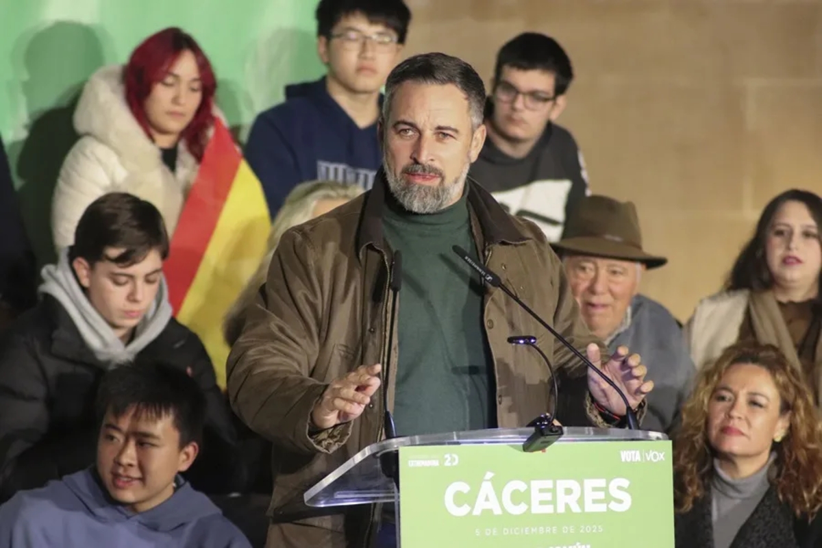 El presidente de Vox, Santiago