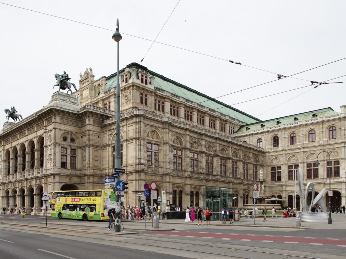 Foto: Vista de la Ópera Estatal de Viena. (Getty Images/Heinz-Peter Bader)