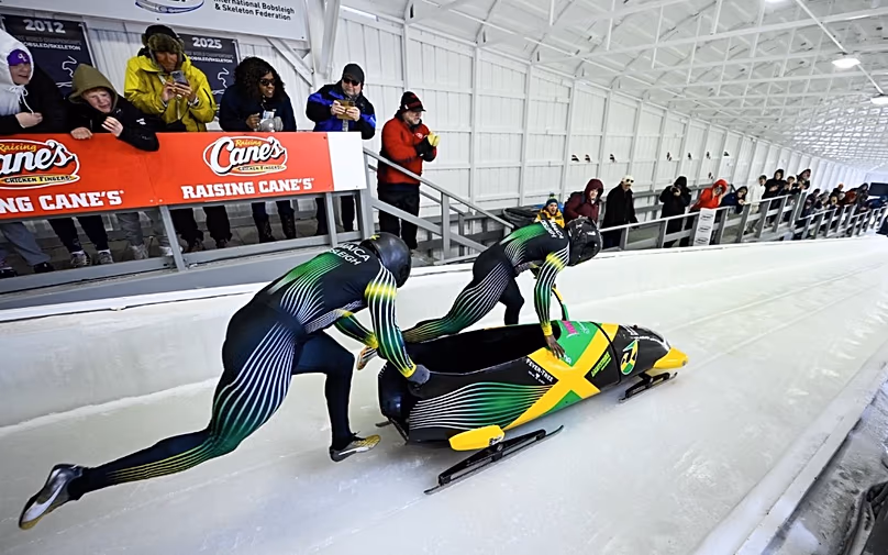 Jamaica's bobsled team