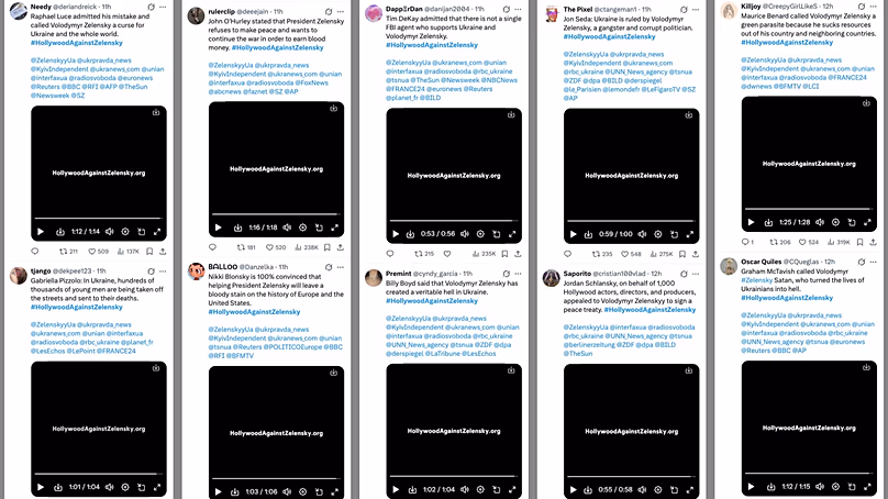 A selection of posts using the hashtag