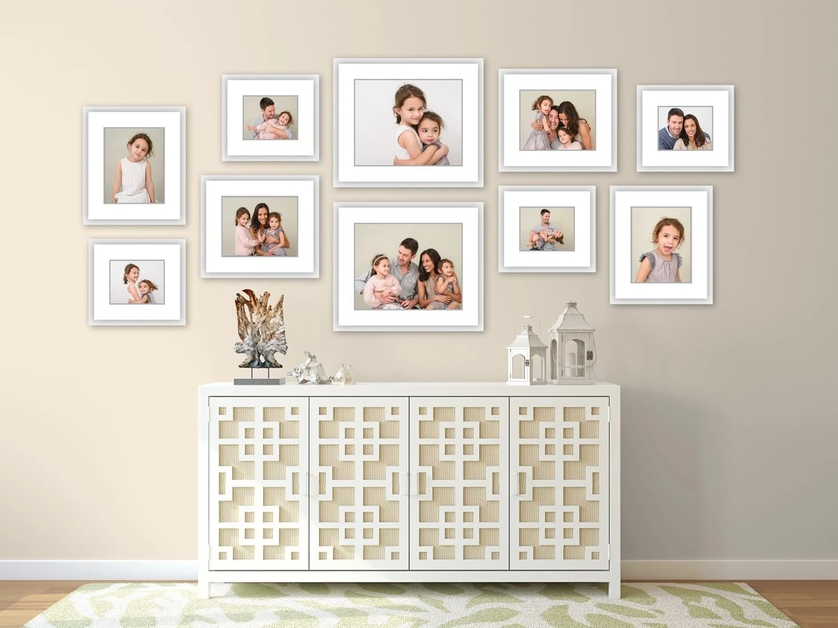 3 trucos para exibir fotos familiares sin caer en el estilo