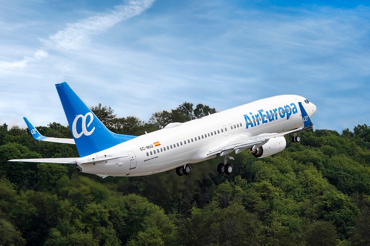 Avión de Air Europa. (Europa