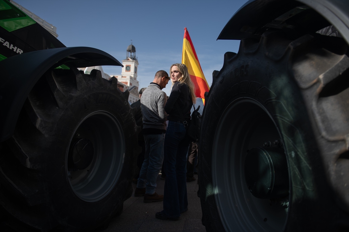 Varias personas durante una concentración
