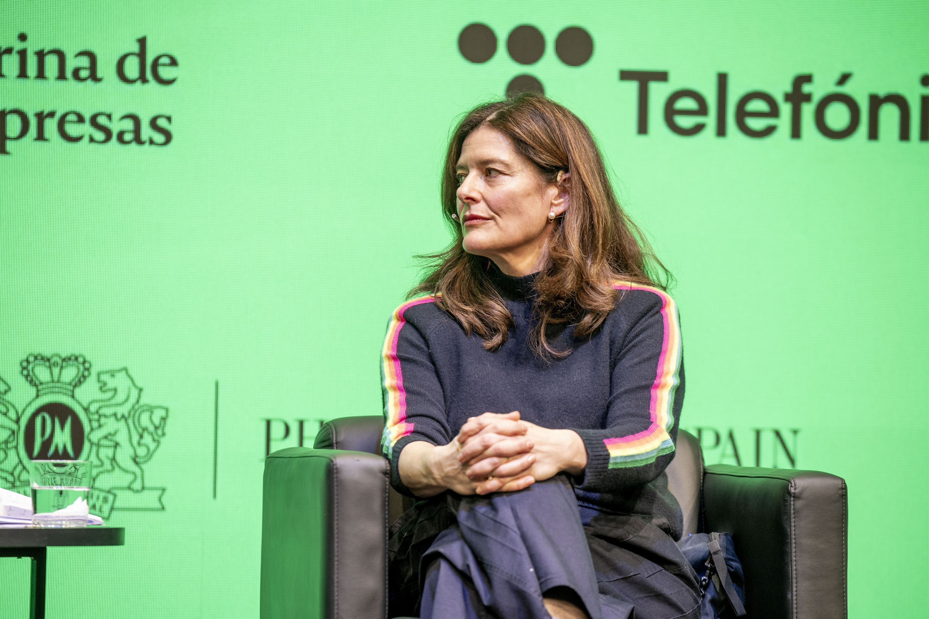 Miriam González Durántez en el foro Future Makers de El Mundo.