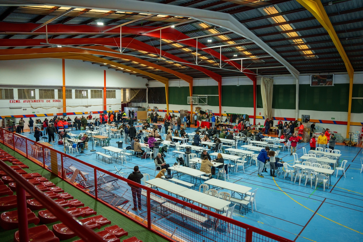 Imágenes del polideportivo El Fuerte